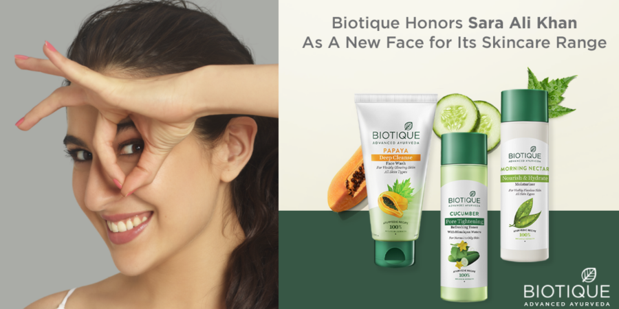 Biotique launches its campaign ‘Real is really beautiful’: announces Sara Ali Khan as brand ambassador for its facial skincare range