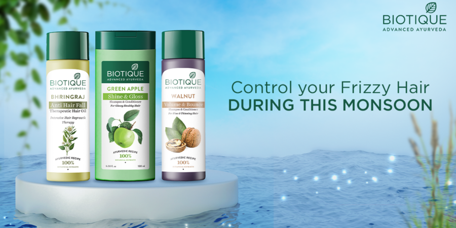 HOW TO CONTROL FRIZZY HAIR DURING THE MONSOON?