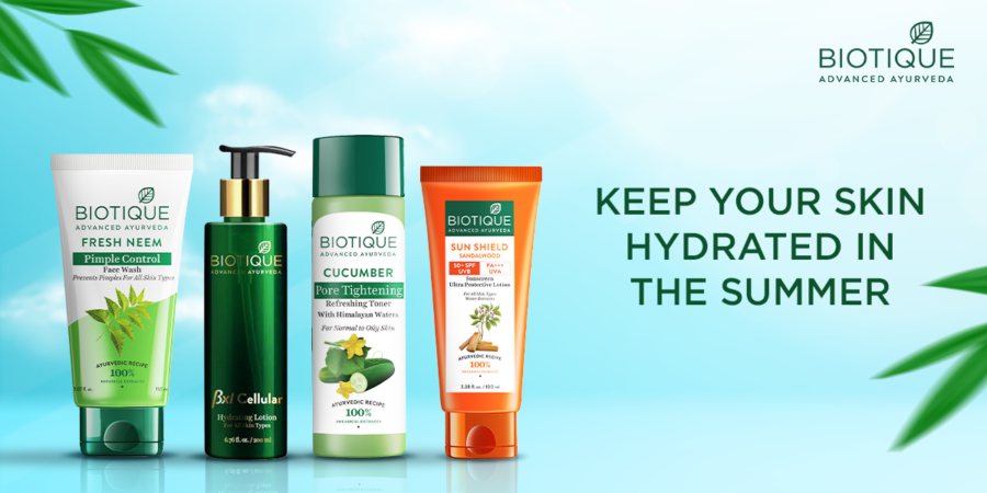 HOW TO KEEP YOUR SKIN HYDRATED IN THE SUMMER?