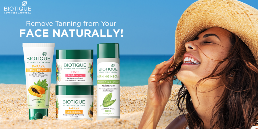 WHAT MUST BE DONE TO REMOVE TANNING FROM MY FACE NATURALLY?