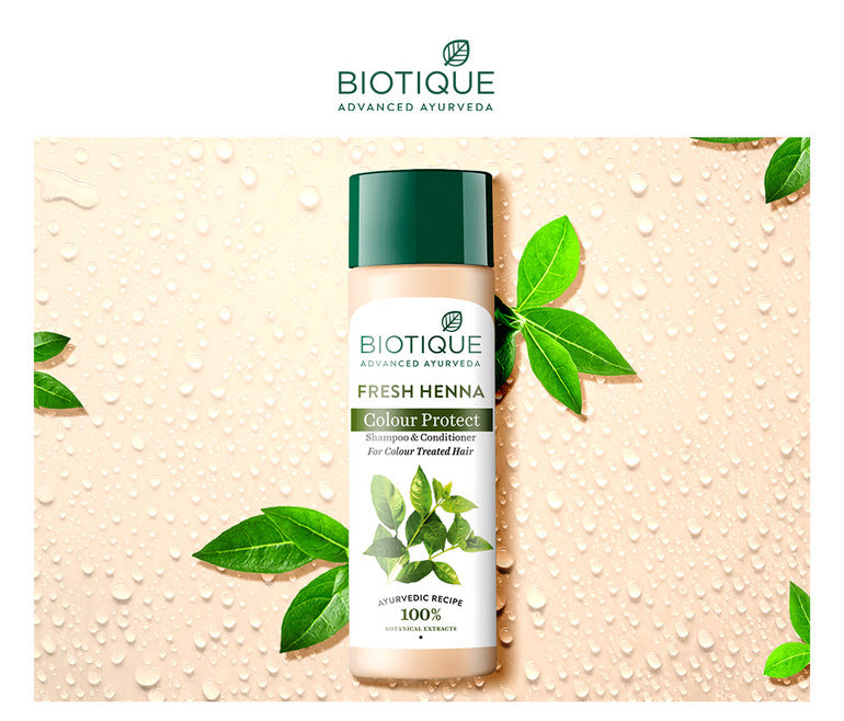 Fresh henna colour protect shampoo & conditioner A+ image