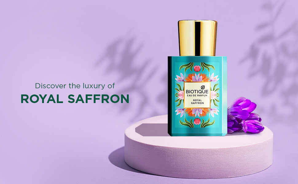Biotique royal saffron eau de parfum 50ml A+ image
