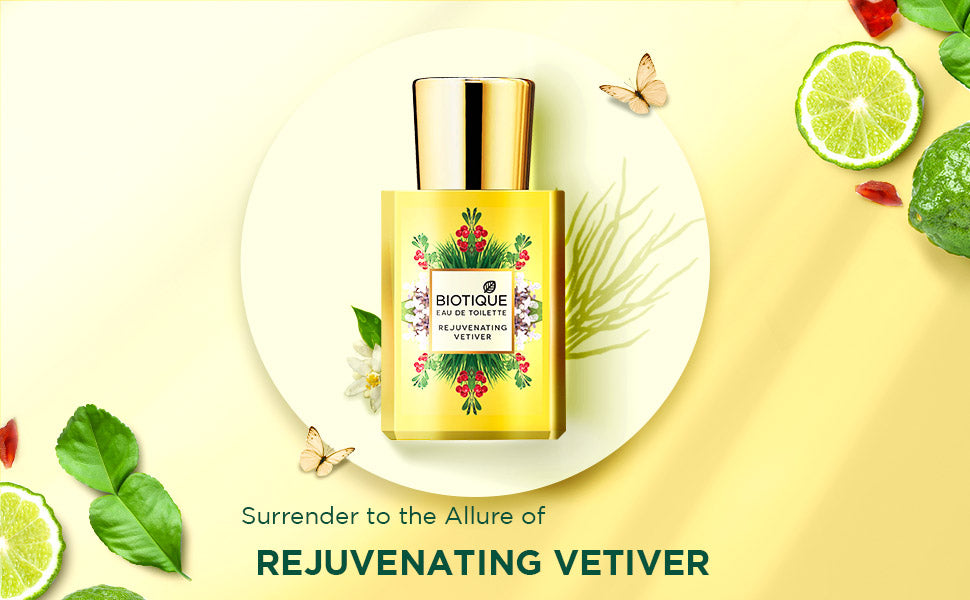 Biotique rejuvenating vetiver eau de toilette 50ml A+ image