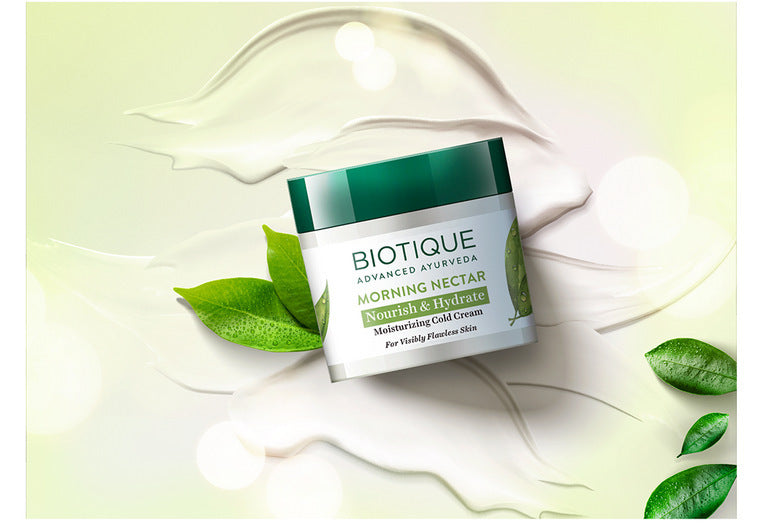 Morning nectar nourish & hydrate moisturizing cream A+ image