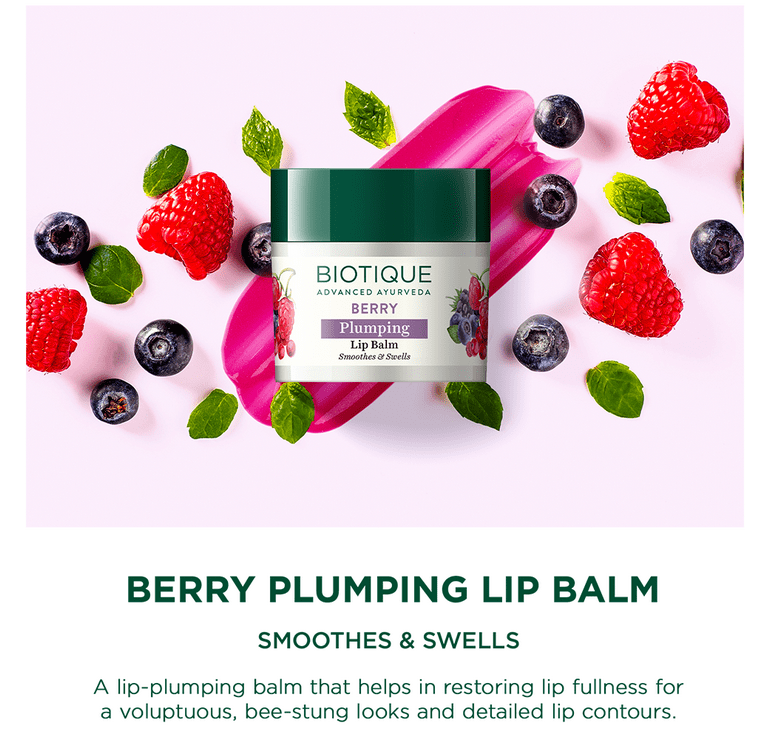 Berry plumping lip balm 12g