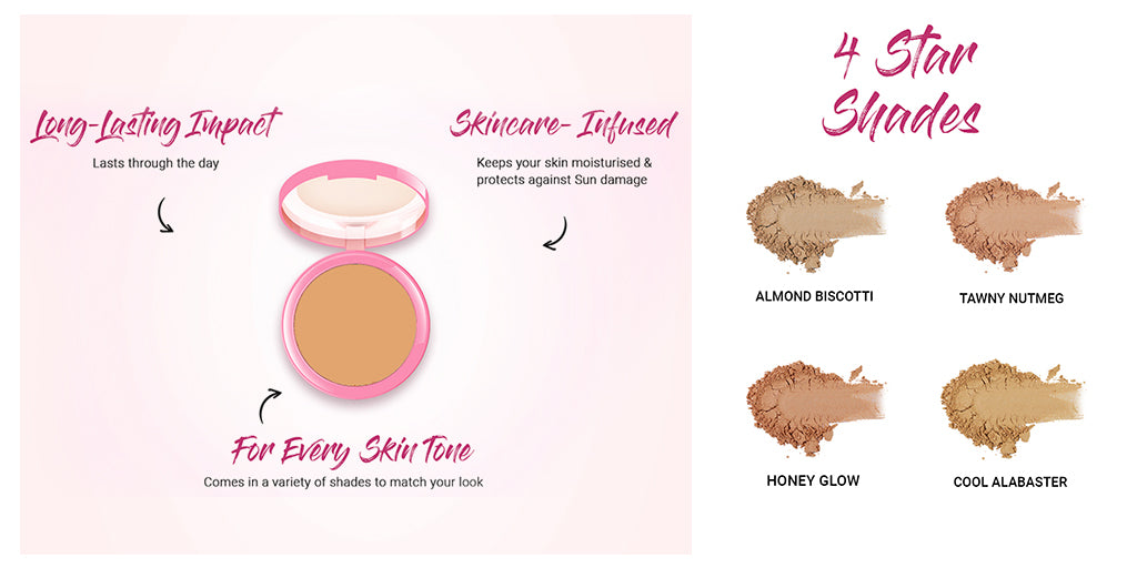 Biotique natural makeup startouch flawless matte compact, tawny nutmeg, 9g A+ image