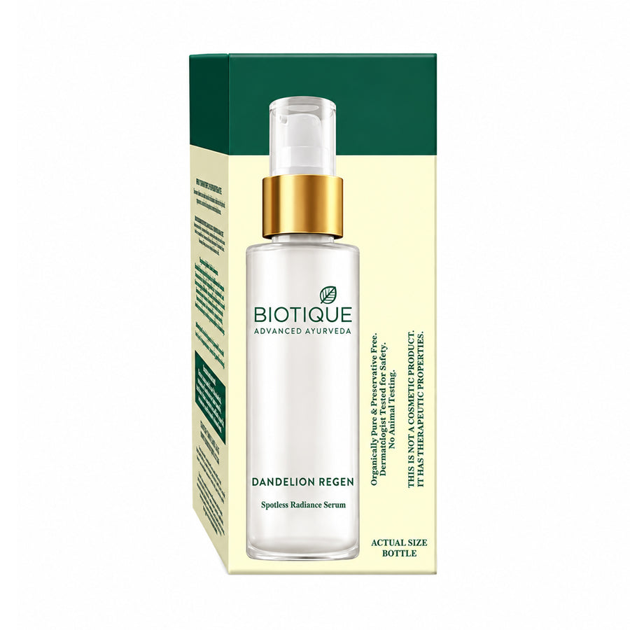 Biotique Dandelion Regen -Spotless Radiance Serum- 30 Ml