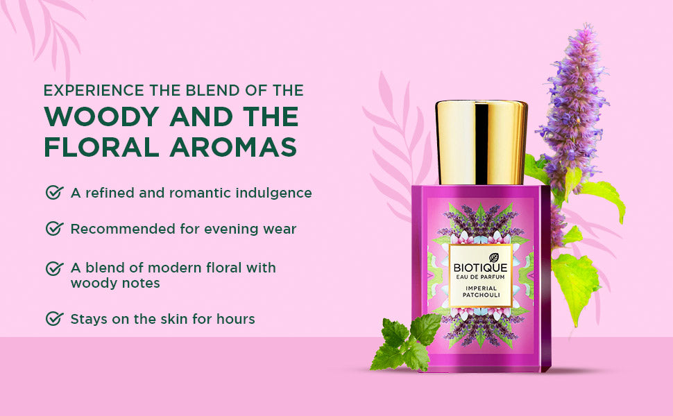 Biotique imperial patchouli eau de parfum 50ml