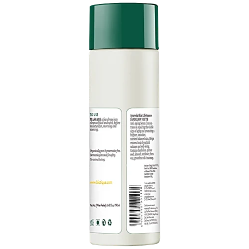 DANDELION YOUTH Anti-Ageing Serum - 190ml