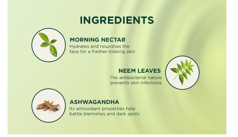 MORNING NECTAR Nourish & Hydrate Serum 40ml ingredient