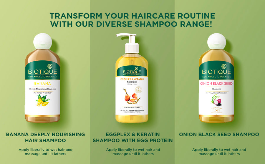 BIOTIQUE BHRINGRAJ & BIOTIN Hair Fall Control Therapy Shampoo 300ml
