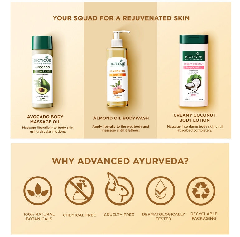 Almond oil ultra rich body wash A+ image