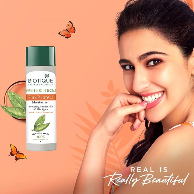 MORNING NECTAR Sun Protect Moisturizer (30+ SPF) 120ml
