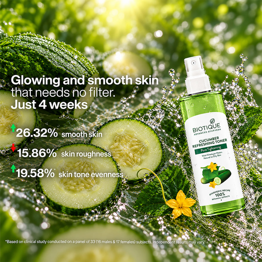 CUCUMBER Pore Tightening Refreshing Toner - 200ml