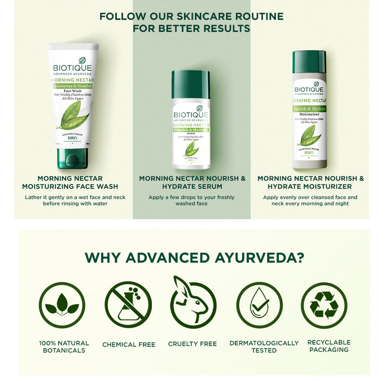 Morning nectar nourish & hydrate serum 40ml A+ image