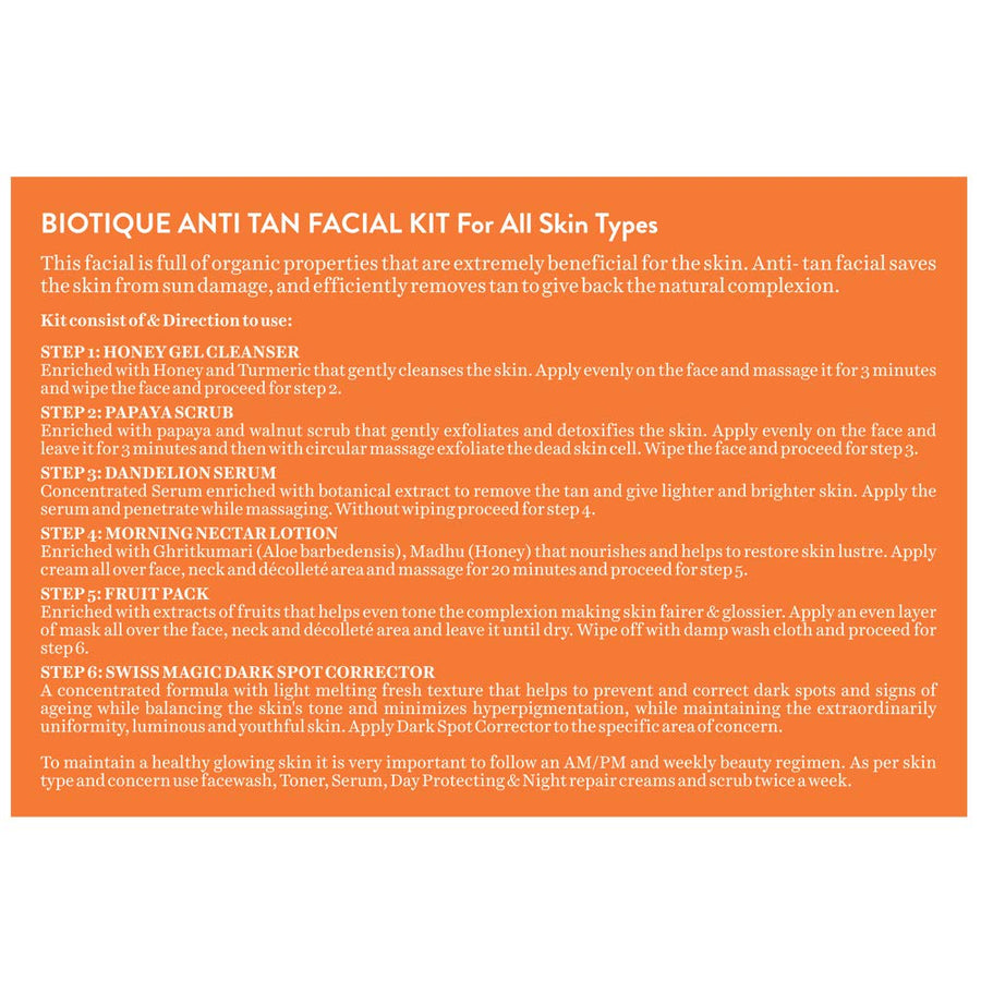 TAN REMOVAL Clear Young Skin Facial Kit (5x10g + 15g) – Pack of 2