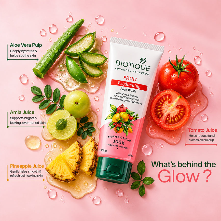 Fruit Brightening Face Wash - 150ml (Pack of 3)