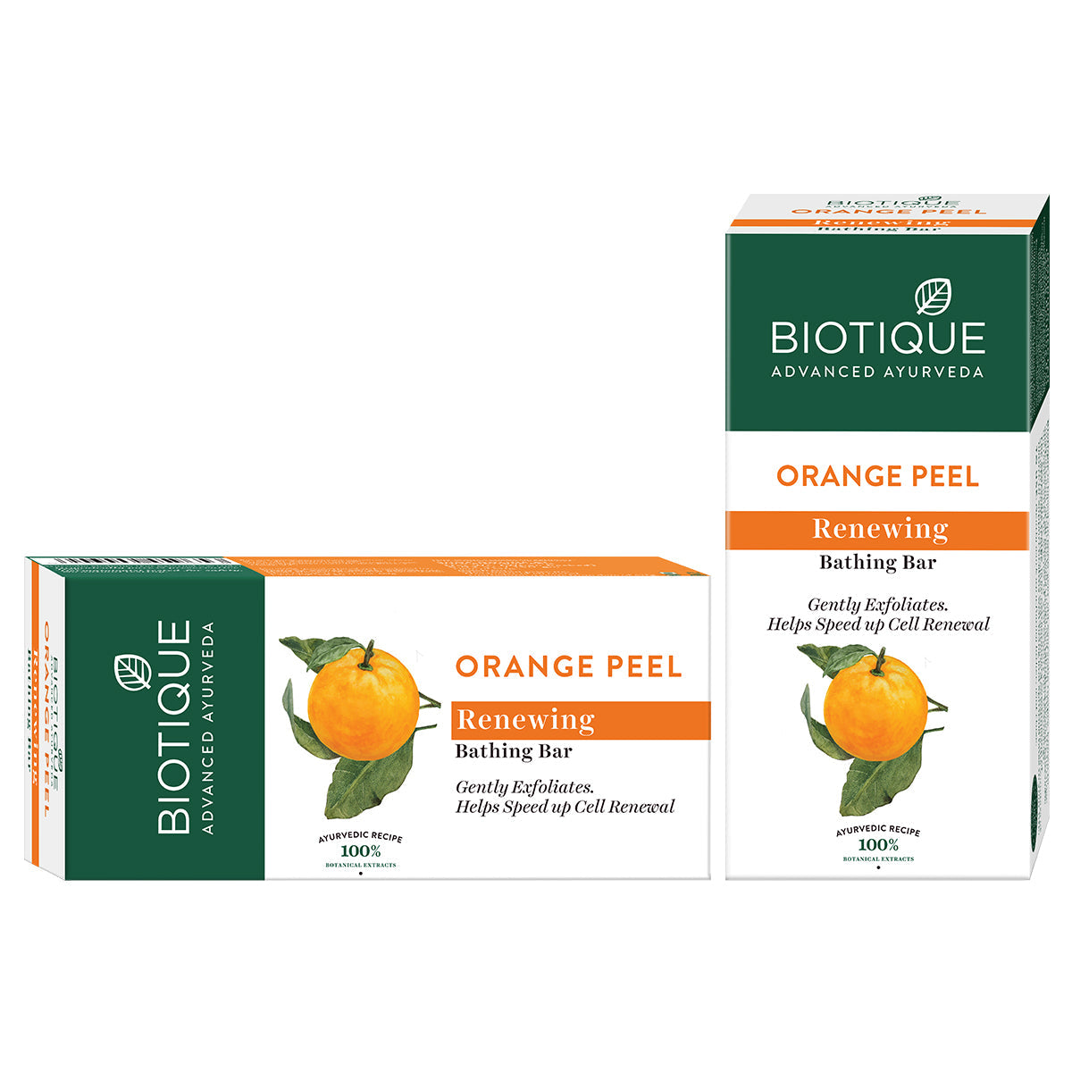 Orange peel renewing bathing bar 150g