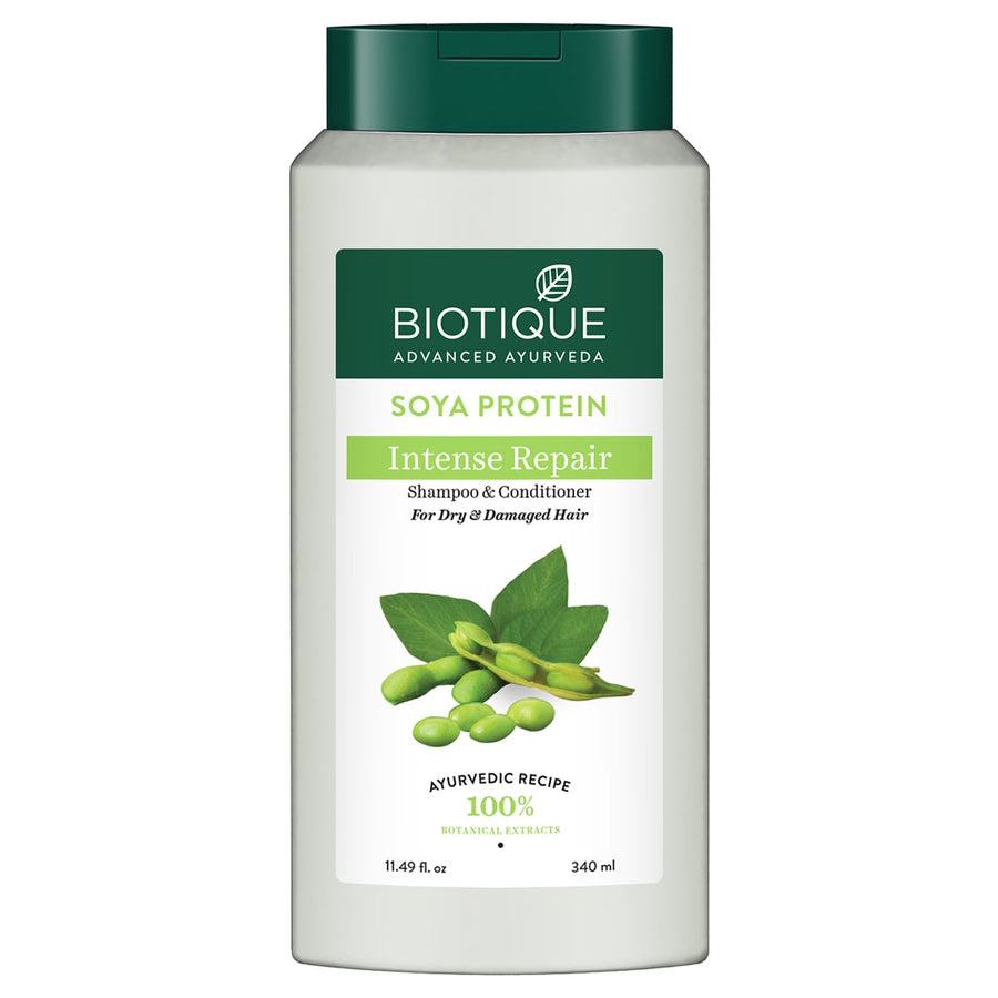 Biotique Soya Protein Fresh Nourishing Shampoo 650ml (Pack of 2)