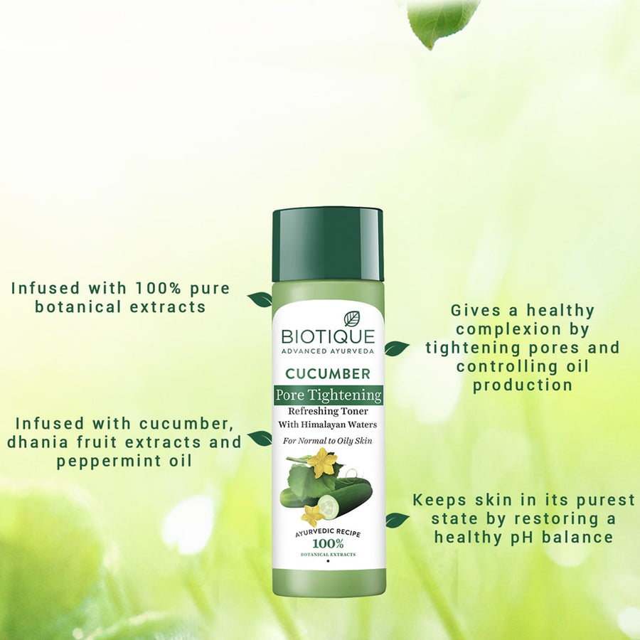 CUCUMBER Pore Tightening Refreshing Toner - 190ml