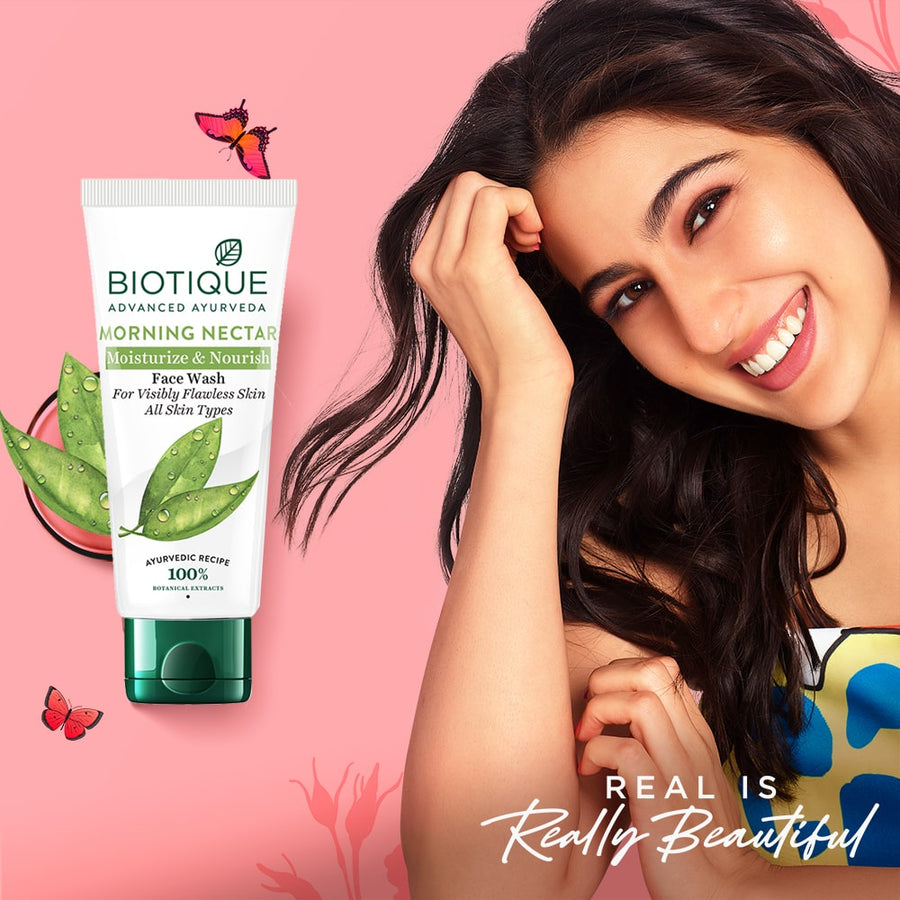 MORNING NECTAR Moisturize & Nourish Face Wash - 300ml