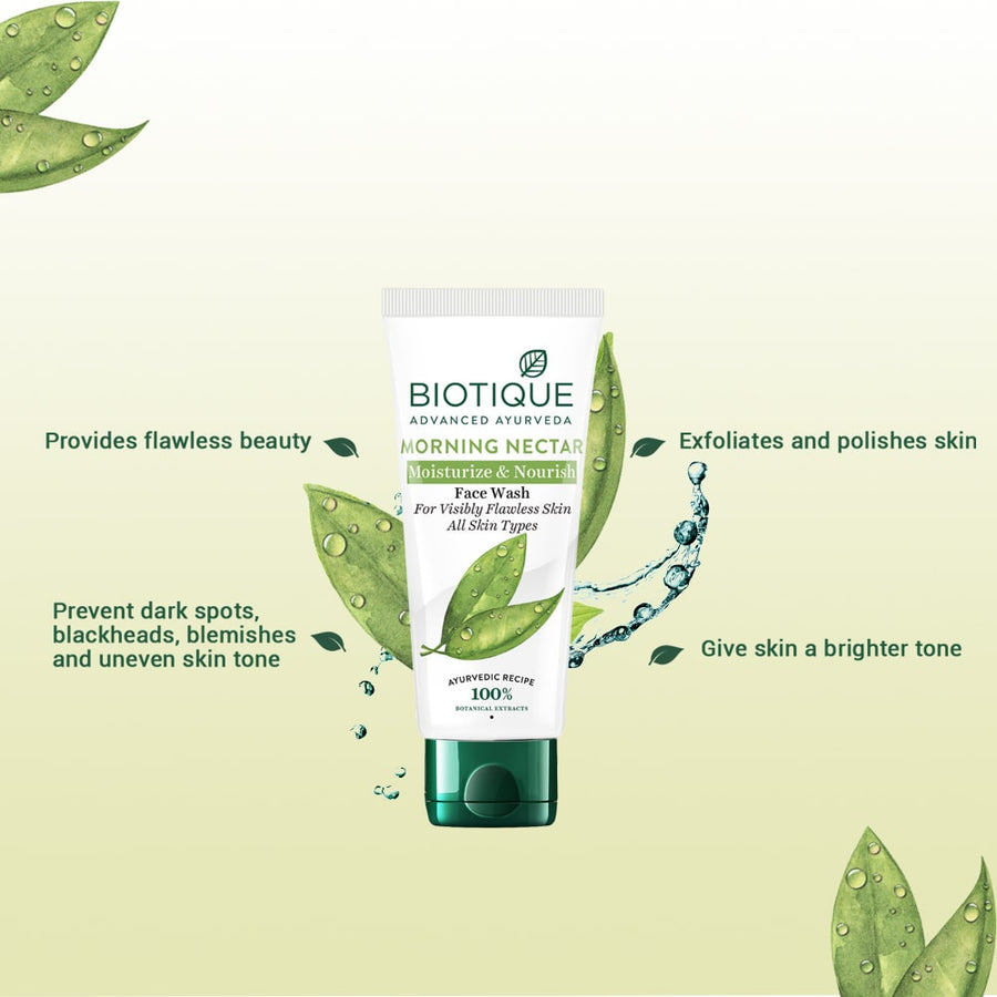 MORNING NECTAR Moisturize & Nourish Face Wash - 300ml