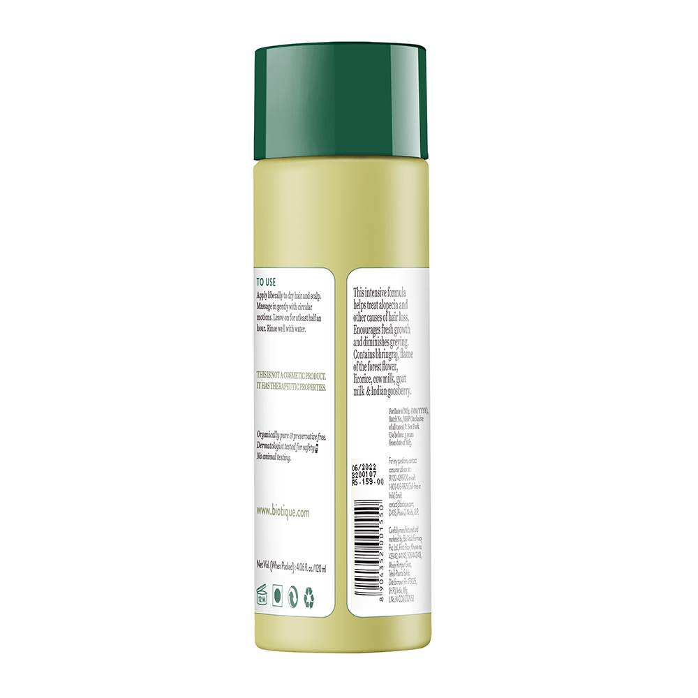 Bhringraj anti hair fall therapeutic hair oil