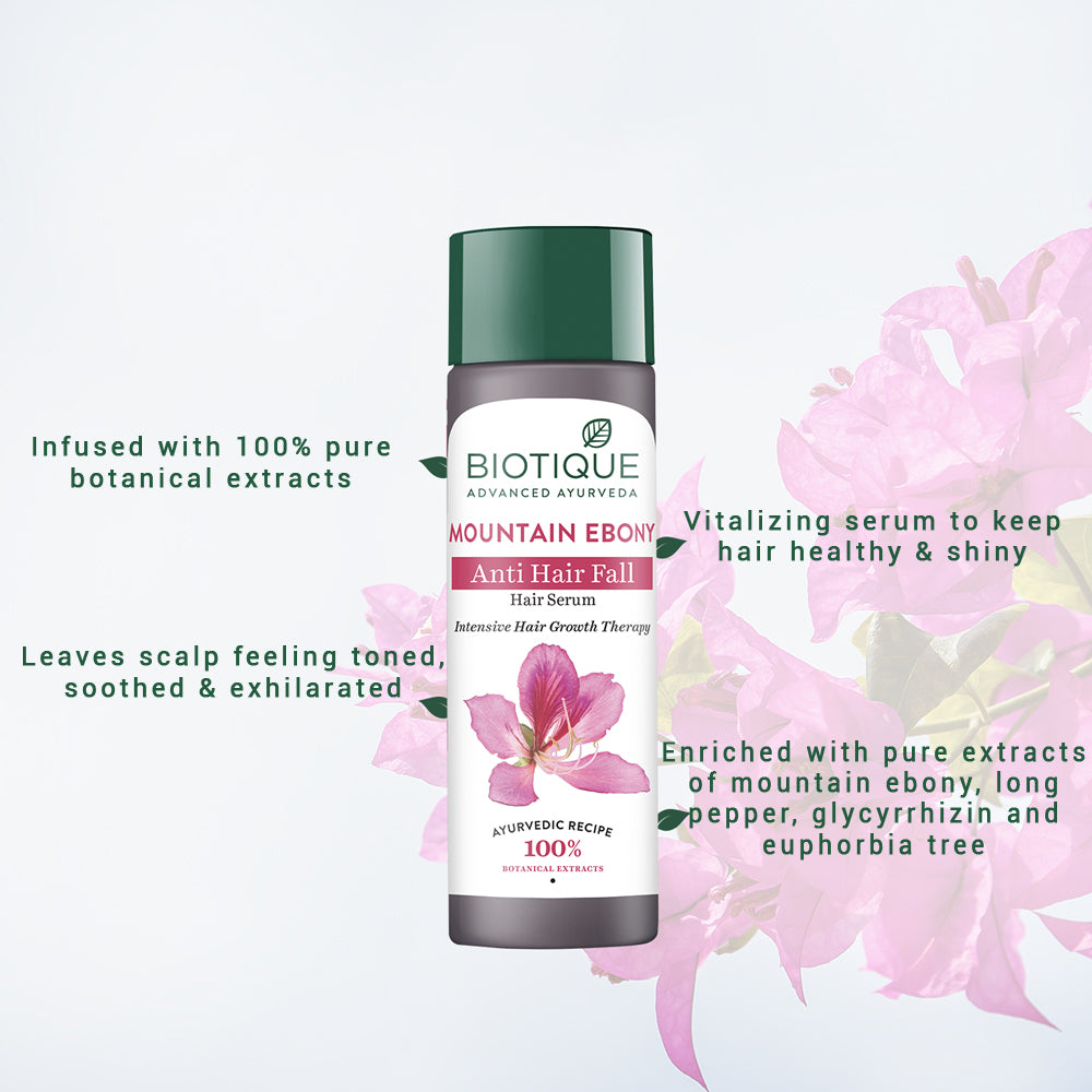 Mountain ebony anti hair fall hair serum