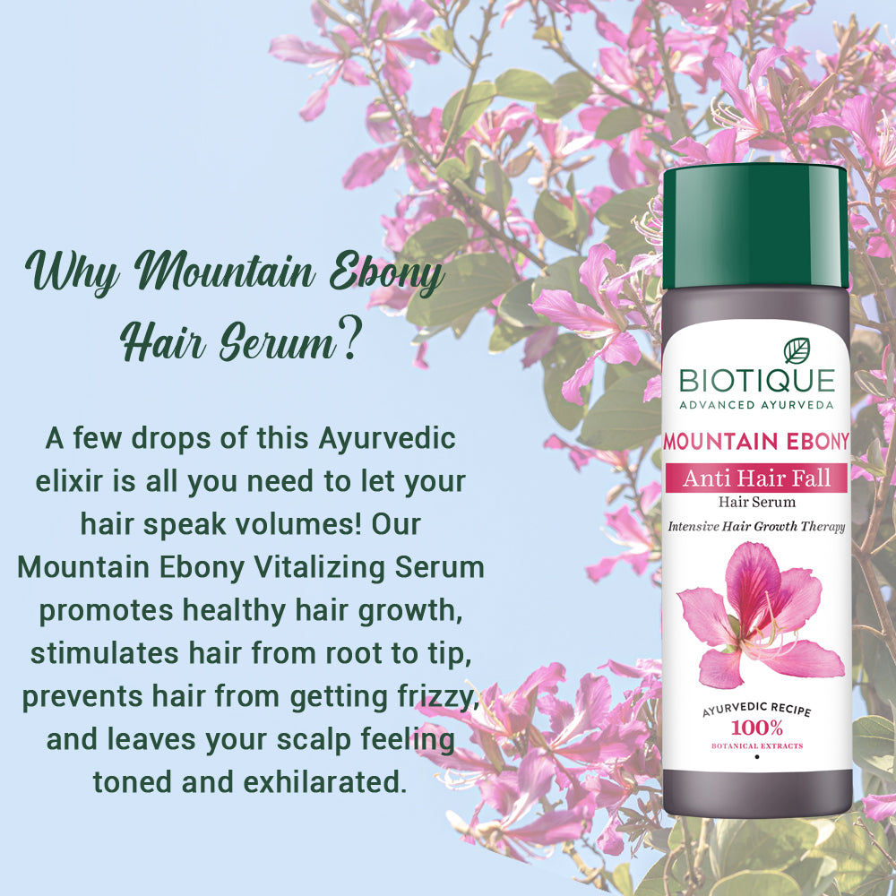 Mountain ebony anti hair fall hair serum