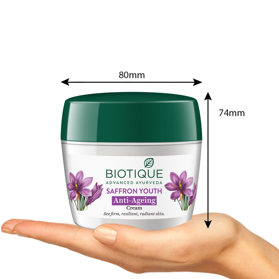 SAFFRON YOUTH Anti-Ageing Cream 50g (Pack of 2)