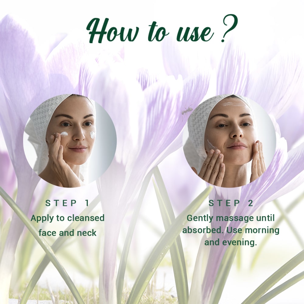 Saffron youth anti-ageing cream