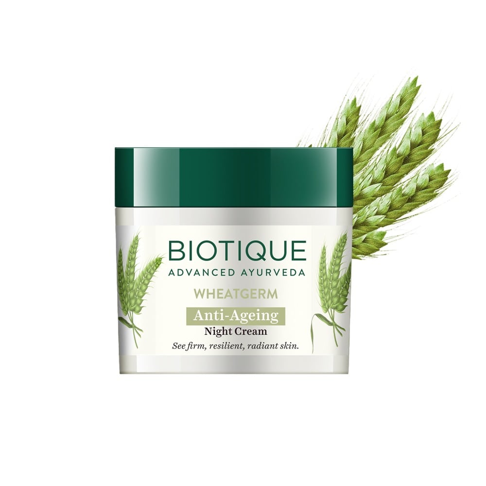 Wheatgerm anti-ageing night cream