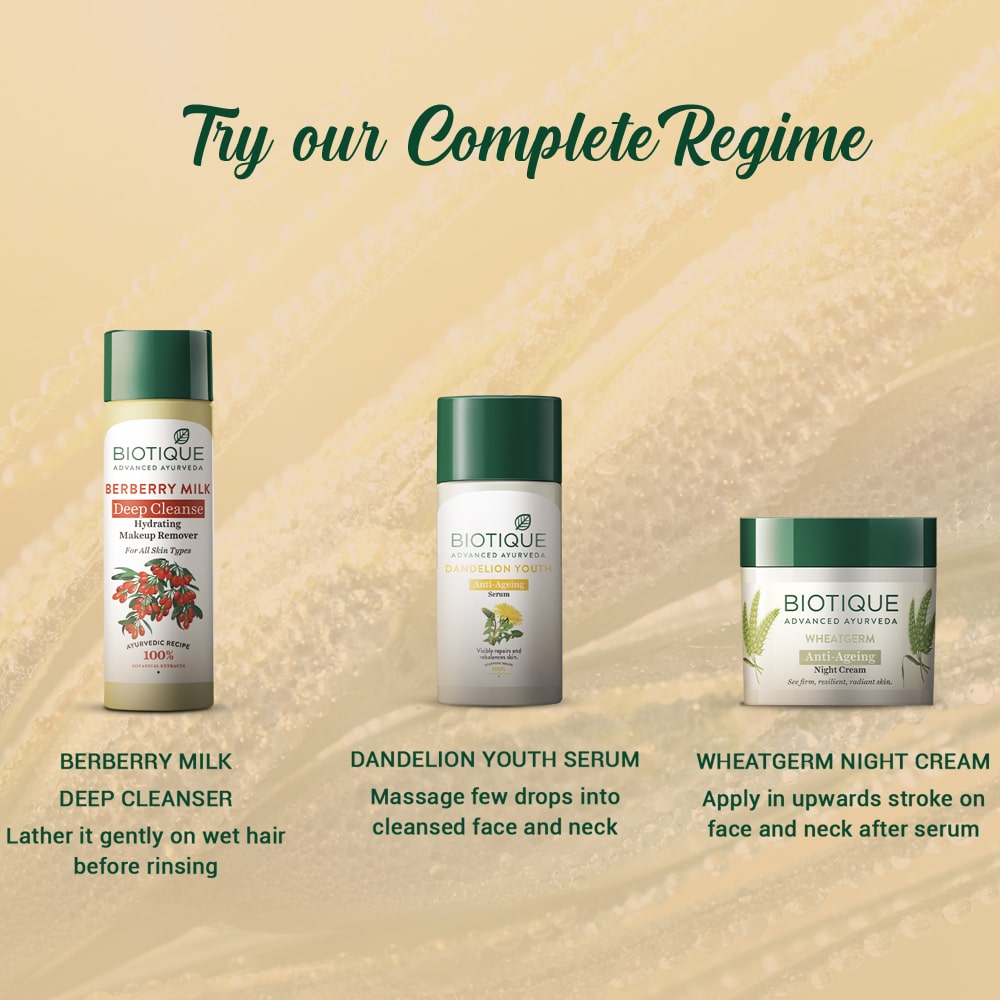 Wheatgerm anti-ageing night cream