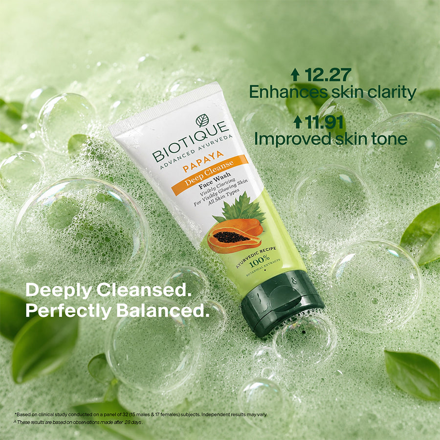 Papaya Deep Cleanse Face Wash 300ml