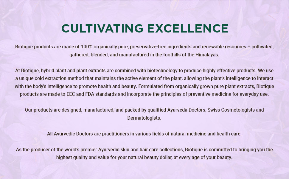 Biotique royal saffron eau de parfum 50ml A+ image