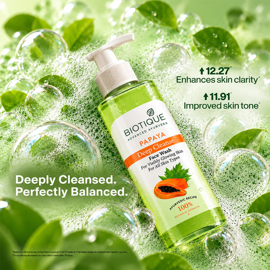 Papaya Deep Cleanse Face Wash 200ml
