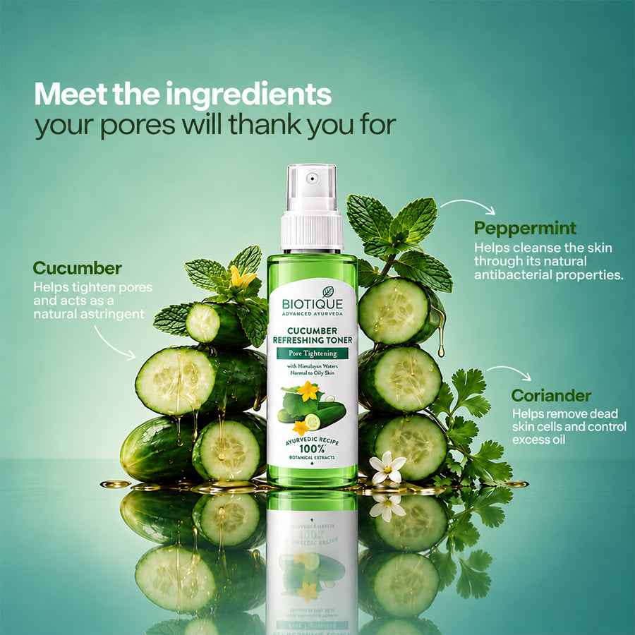 CUCUMBER Pore Tightening Refreshing Toner - 200ml