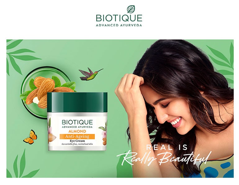 Almond anti-ageing eye cream