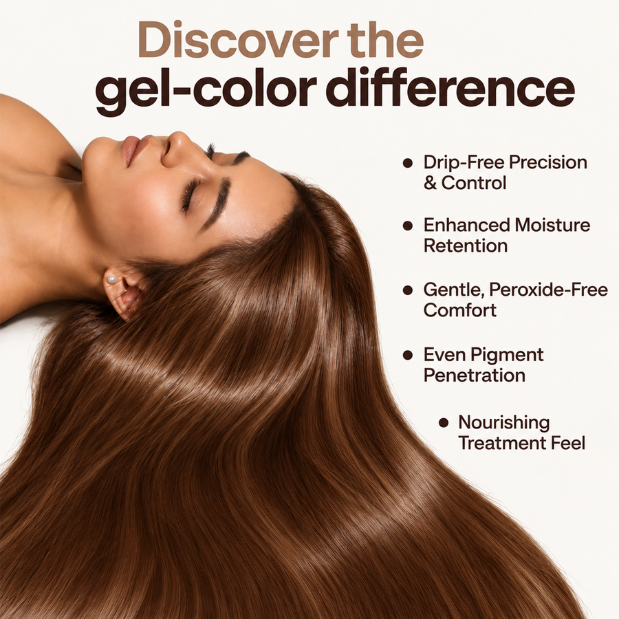 Organic Amla & Almond gel hair Color Powder 4N Brown (5g+60ML)