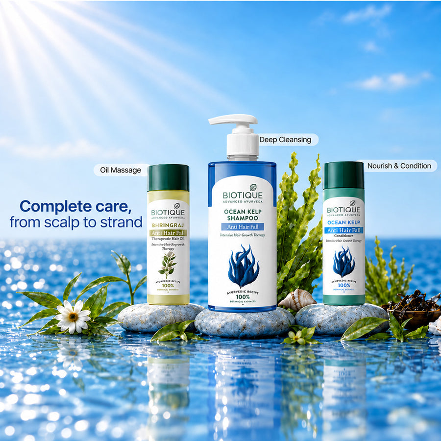 OCEAN KELP Anti Hair Fall Shampoo 800ml (Pack Of 2)