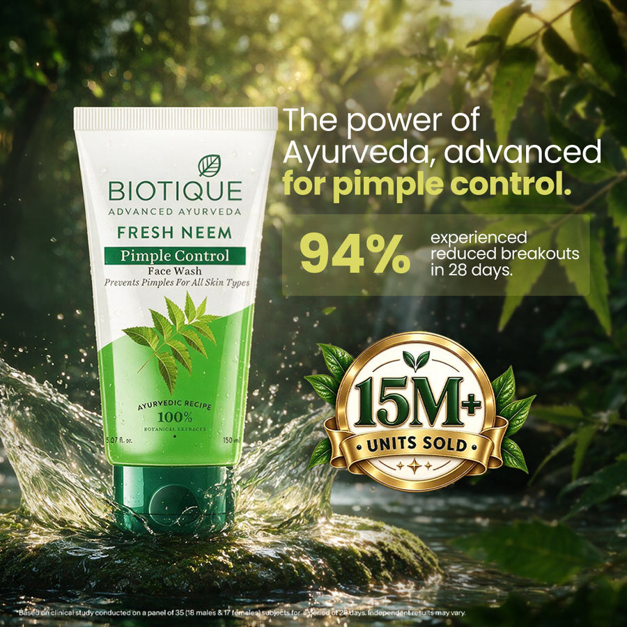 Fresh Neem Pimple Control Face Wash 150ml
