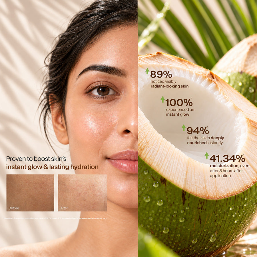 COCONUT Brightening Instant Glow Cream - 100g