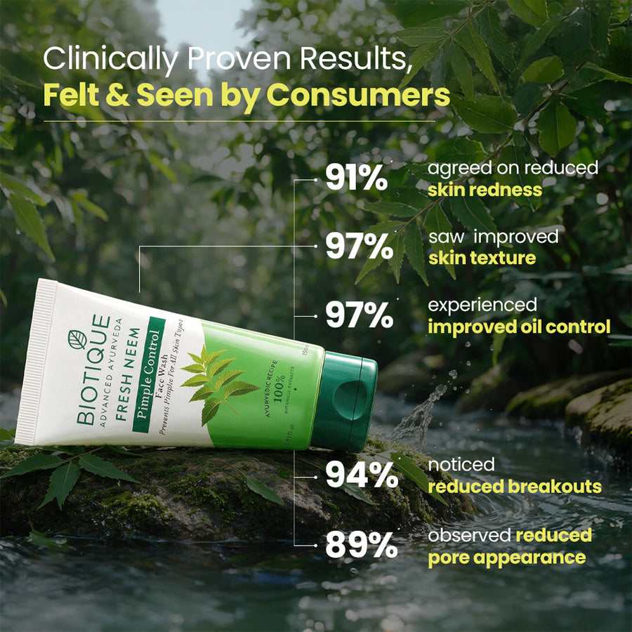 Fresh Neem Pimple Control Face Wash 150ml