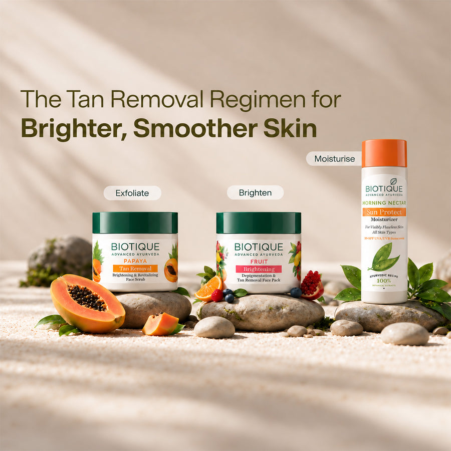 Pack of 2 Papaya Tan Removal Scrub