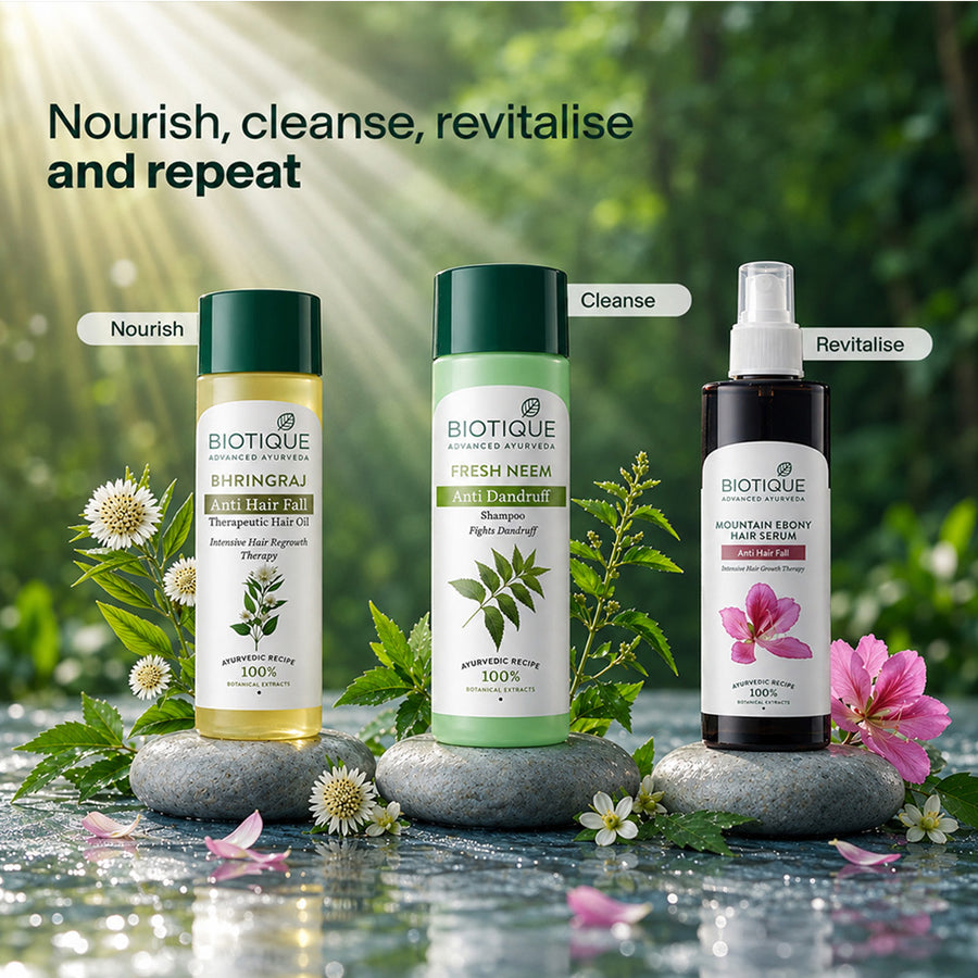 FRESH NEEM Anti Dandruff Shampoo & Conditioner pack of 2 (180ml)