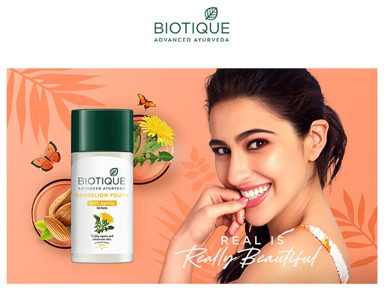 Biotique dandelion regen -spotless radiance serum- 30 ml A+ image