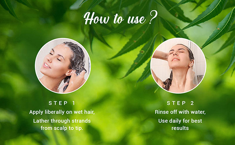 Neem margosa anti dandruff shampoo & conditioner A+ image