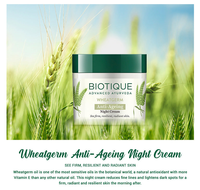 Wheatgerm anti-ageing night cream A+ image