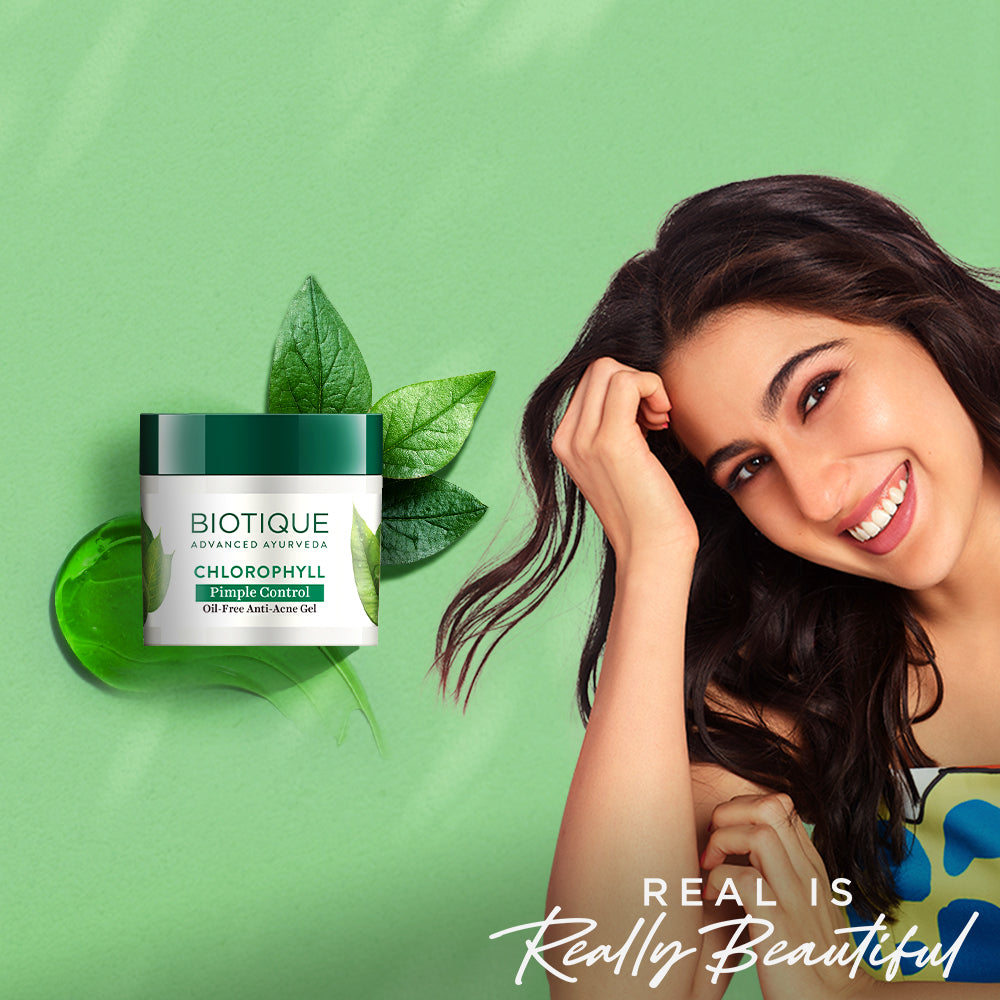 Chlorophyll pimple control oil free anti-acne gel 50g A+ image