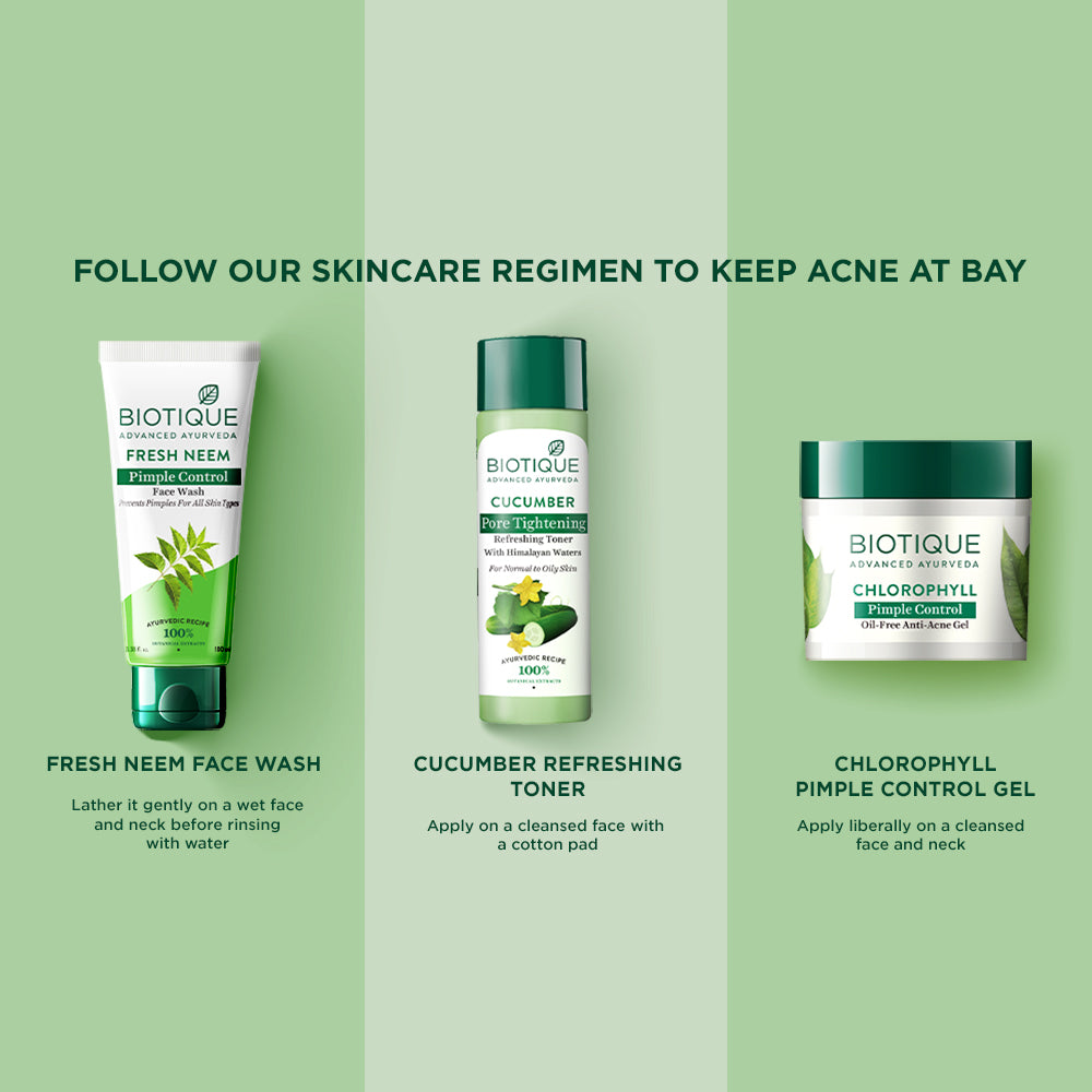 Chlorophyll pimple control oil free anti-acne gel 50g A+ image